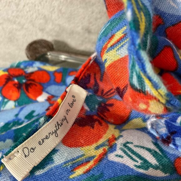 Anthropologie Do Everything in Love Open Front Kimono Cardigan Floral OS tassels - Picture 4 of 9